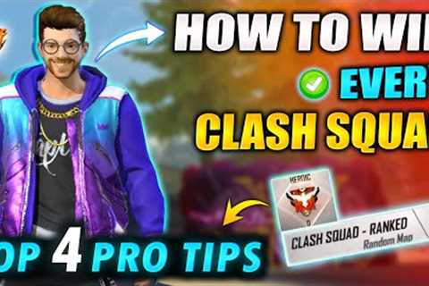 TOP 4 CLASH SQUAD TIPS AND TRICKS IN FREE FIRE 🔥- FIREEYES GAMING - GARENA FREE FIRE