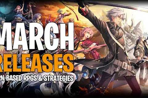 Top March 2023 Best Upcoming Turn Based RPGs & Strategy Games Releases