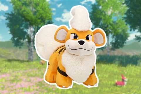 Growlithe Joins The Build-A-Bear Pokémon Collection