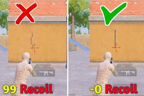 Tips for No Recoil Controlling And Accurate Spray Recoil in BGMI/PUBG MOBILE😱