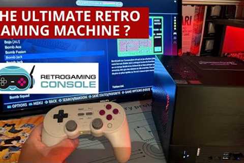 The Retrobox 8 - RETROGAMING console - 75000 retro games! - All your old games in one place