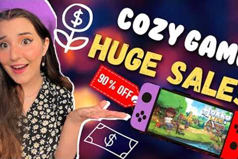Cozy Games with MASSIVE SALES THIS WEEK ONLY! | Nintendo Switch + Steam