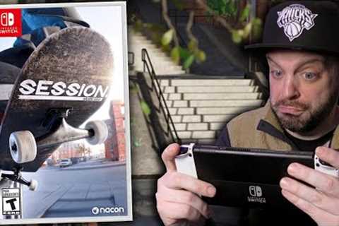 I HATE Session Skate Sim For Nintendo Switch....Kinda