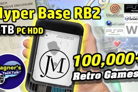 PC Retro Gaming Hard Drive (External 2TB) with 100,000 Games!