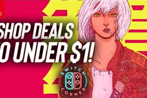 This Nintendo ESHOP Sale Keeps Things Super Budget! 50 Under $1! Nintendo Switch ESHOP Deals