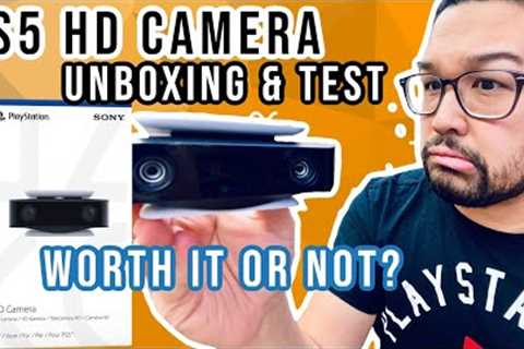 PlayStation 5 HD Camera Unboxing and Test | Is This PS5 Accessory Worth It?