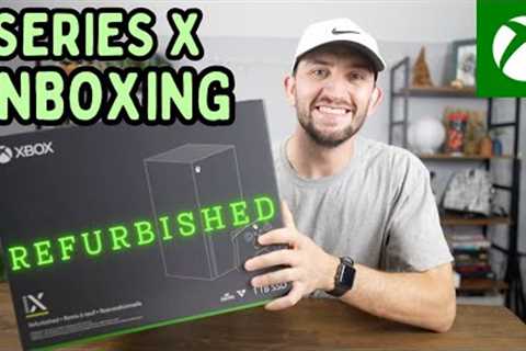 UNBOXING A REFURBISHED XBOX SERIES X (2023)