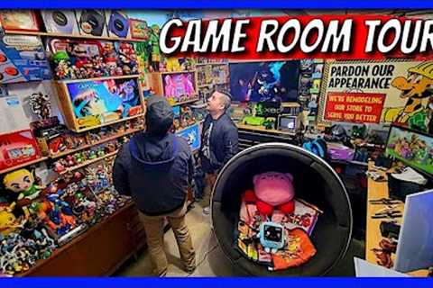 LEGENDARY GAME ROOM TOUR! (Retro Gaming Heaven!)