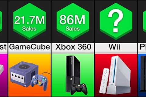 Comparison: Most Sold Video Game Consoles of All Time