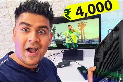 ₹ 4,000 Gaming PC - Runs GTA 5 & All Games | Best Budget Cheapest Gaming PC in India