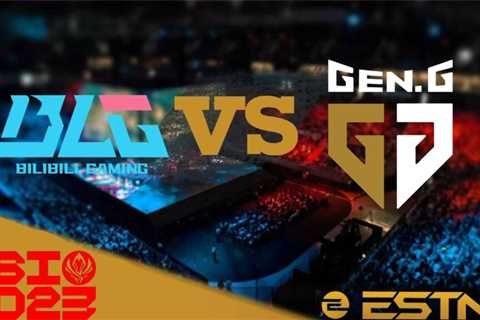 Preview of BLG versus Gen.G in the Losers’ Bracket of MSI 2023.