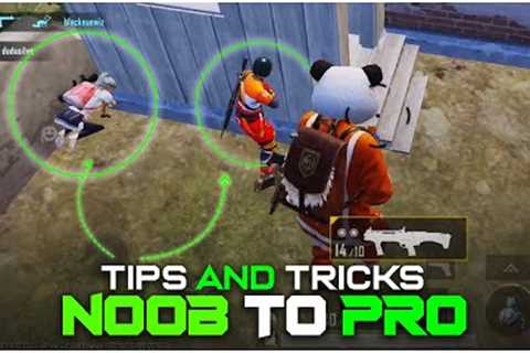 TOP 6 TIPS AND TRICKS ( FROM NOOB TO PRO ) BGMI 2.5 | EP:1