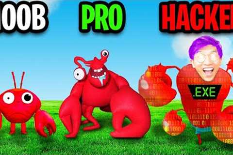 FUNNIEST NOOB vs PRO vs HACKER APP GAMES! (MERGE MONSTERS, DOG SIMULATOR, & MORE) *TRY NOT TO..