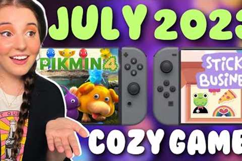 HUGE NEW Cozy Games July 2023 | Nintendo Switch + PC