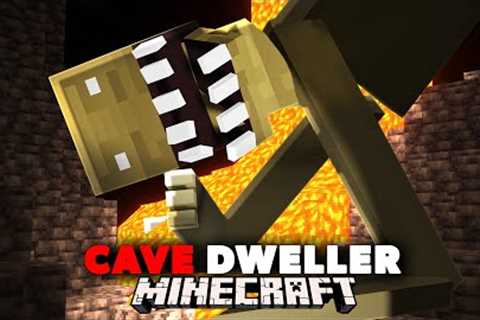 Surviving the Cave Dweller in Minecraft is TERRIFYING