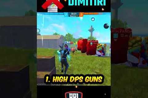 How To Counter DIMITRI Character? | Secret Tips and Tricks 🤔 #shorts #freefire | PRI GAMING