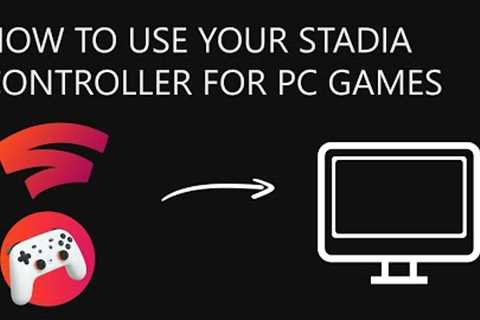 HOW TO USE STADIA CONTROLLER ON PC IN 70 sec. (WIRED)