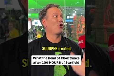 Phil Spencer compares #Starfield to #Oblivion but not #Skyrim #gamescom2023 #xbox #gaming