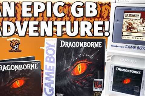 Dragonborne - The New BEST RPG On Game Boy! [Homebrew Review]