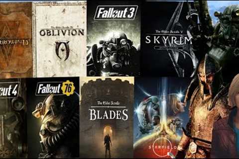 Ranking EVERY Bethesda RPG WORST TO BEST (Top 8 Games Including Starfield)