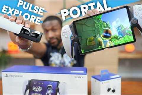 NEW PlayStation Portal Unboxing + Pulse Explore Hands On!