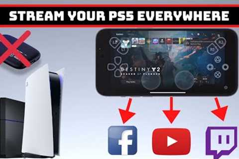 Stream PS5 To Facebook Gaming, Twitch, And YouTube At Same Time (NO CAPTURE CARD OR PC)