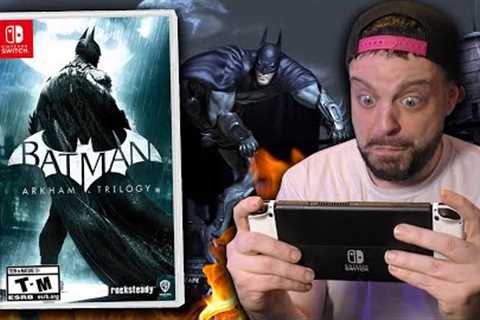 Batman Arkham Trilogy For Nintendo Switch - The Good, Bad, And UGLY!