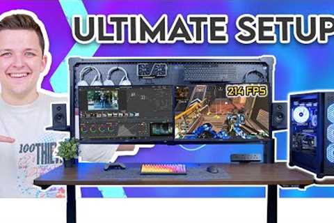 Building the ULTIMATE Gaming Setup! 🤩 [ft. 4090 PC Build, Peripherals, 4K Monitors & More!]