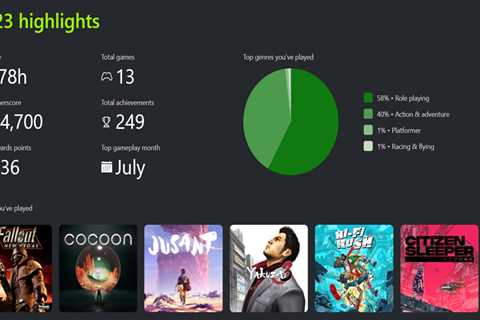 Discover Your Xbox Year in Review