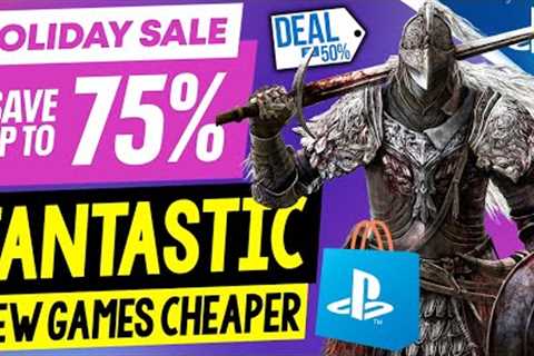 12 GREAT PSN HOLIDAY SALE Game Deals to Buy! New 2023 PS4/PS5 Games CHEAPER!