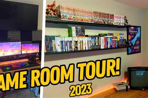 Retro Gaming Setup and Game Room Tour!