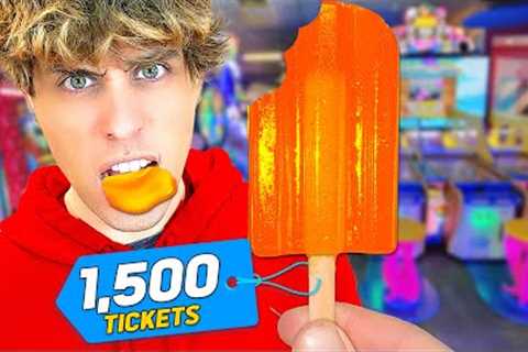 Can I Win a 1,500 Ticket Giant Gummy Popsicle For $25?