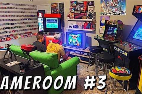 The ULTIMATE Gamers HOUSE! *Game Room(s) Tour*