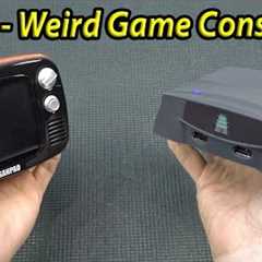 Top 5 Weirdest Game Consoles .. They Play Over 10.000+ Games !