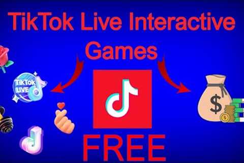 *FREE* TIKTOK LIVE INTERACTIVE GAMES | Application |2023| #tiktok #interactivestream #territorywar