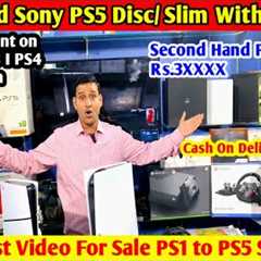 Cheapest Playstation 5 with Games Loaded I Second Hand Playstation 4 Price I Cheap PS2 I PS3 I PS4
