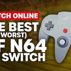 The Best (and Worst) of N64 on Switch