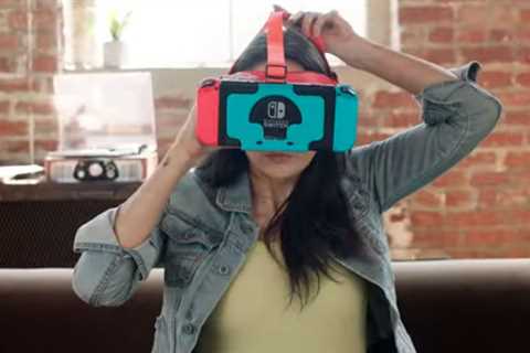 Nintendo and IGN team up for a fake virtual reality headset for the Nintendo Switch