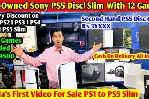 Cheapest Playstation 5 with Games Loaded I Second Hand Playstation 4 Price I Cheap PS2 I PS3 I PS4