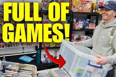 Huge Video Game Pick Ups at this Retro Game Market!