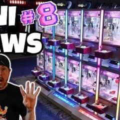 WE PLAYED EVERY MINI CLAW MACHINE! So Many Prize Wins at Round 1