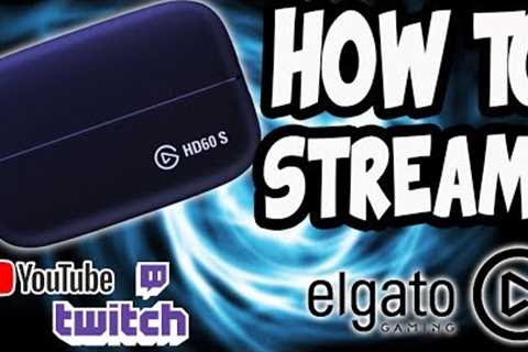 How to Stream Using the Elgato Game Capture HD (YouTube, Twitch, Facebook, etc) [EASY]