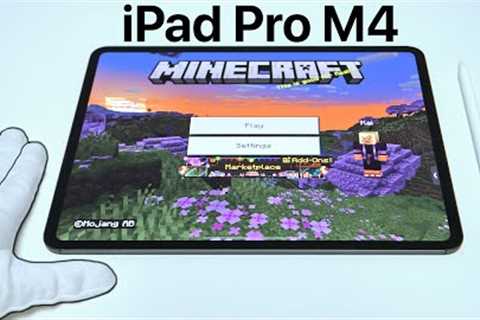 $2600 iPad Pro M4 Unboxing - Best Tablet for Gaming? (M4 vs M1 Gaming Test)