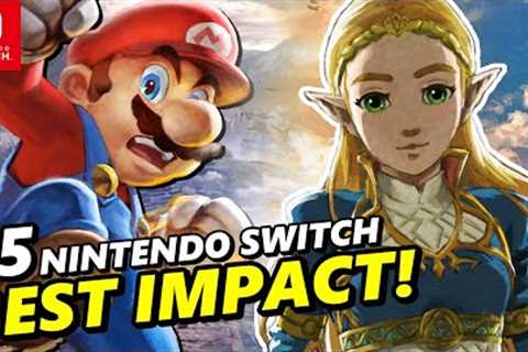 TOP 25 MOST Impactful Nintendo Switch Games of All Time !