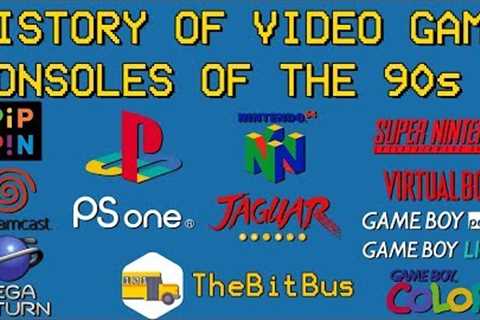 Video Game Consoles of the 90s #RETROGAMING