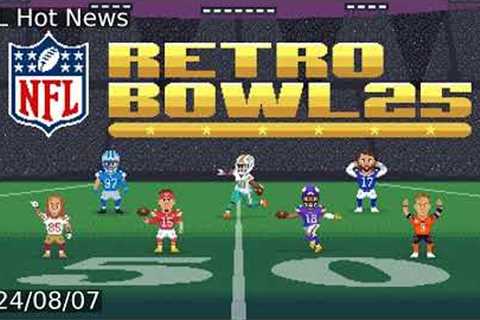 Retro Bowl to relaunch on Apple Arcade as NFL Retro Bowl ''25 with all-new players and official..