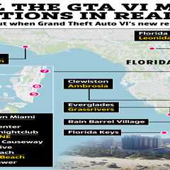 Exploring GTA 6: A Detailed Look at Real-Life Map Locations