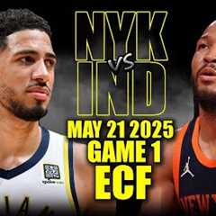 New York Knicks vs Indiana Pacers Full Game 1 Highlights - May 21, 2025 | NBA Playoffs