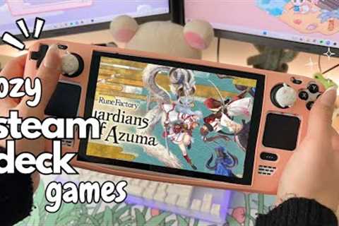 NEW Cozy Steam Deck Games (2025)