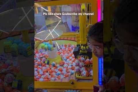 WE WON A KINDEJOY ARCADE GAME #ytshorts #viral #arcade games